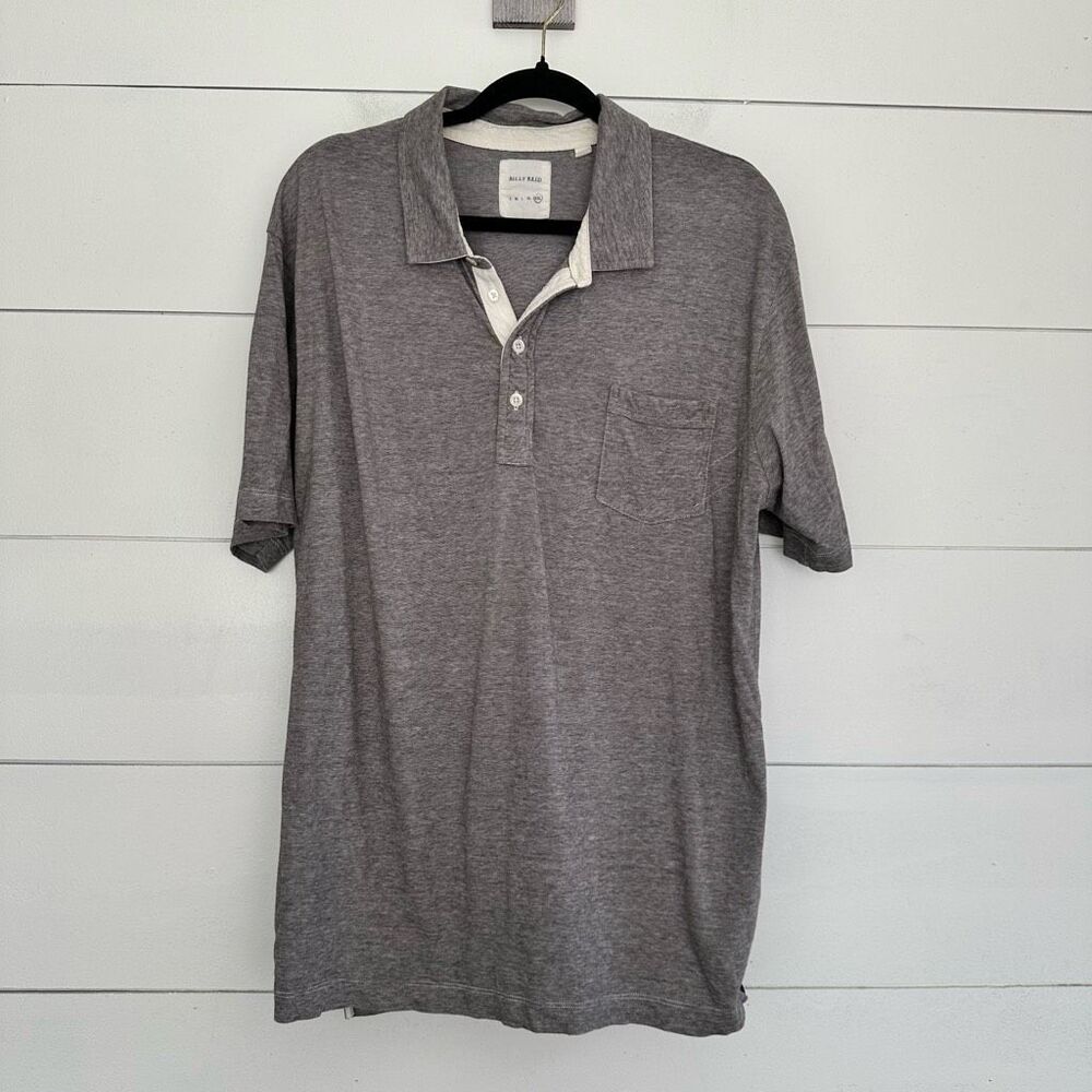 Billy Reid Men’s XXL Striped Polo Shirt